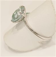 Anello Vidali Gioielli Donna in Oro bianco Topazio ANOR-55-34 - ANOR-55-34